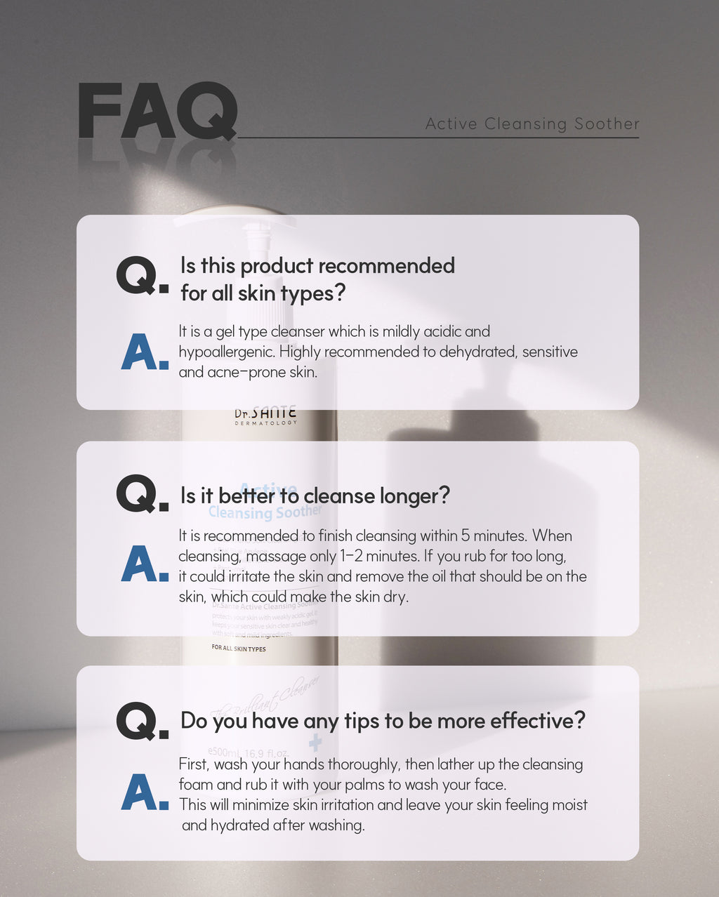 Dr. Sante Active Cleansing Soother (500ml)