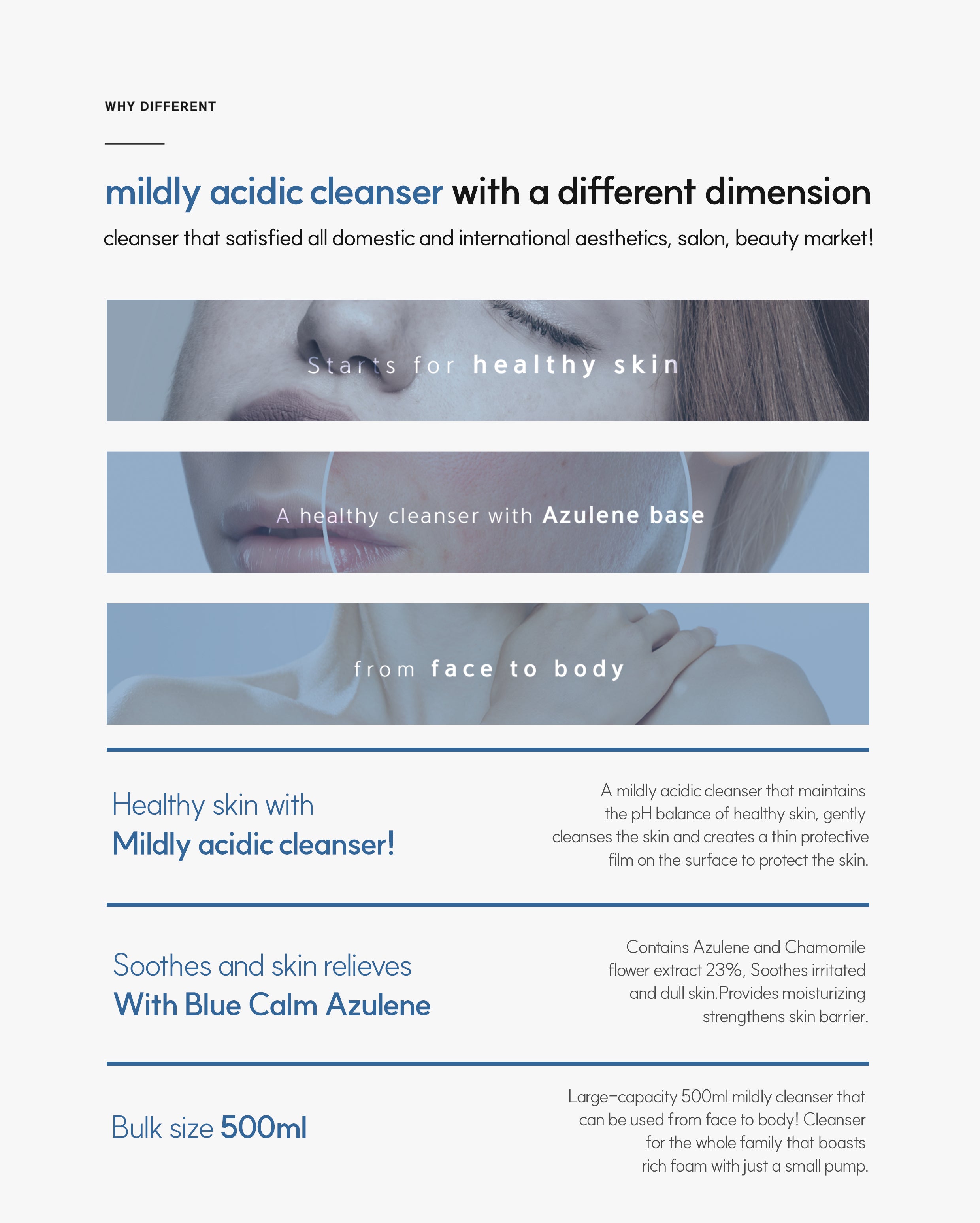 Dr. Sante Active Cleansing Soother (500ml)