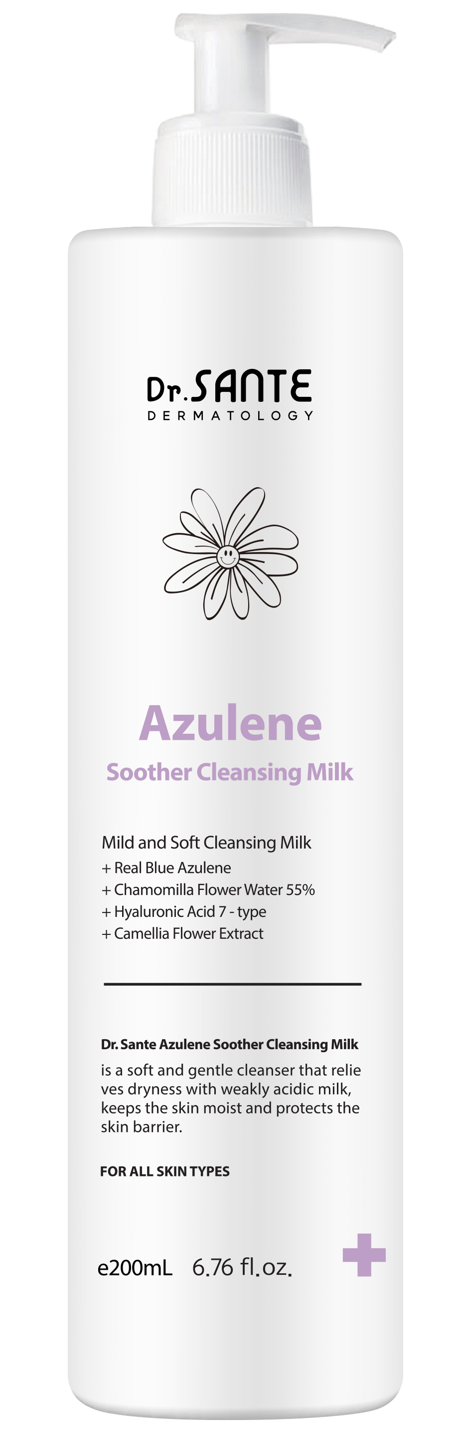 Dr. Sante Azulene Soother Cleansing Milk (200ml)