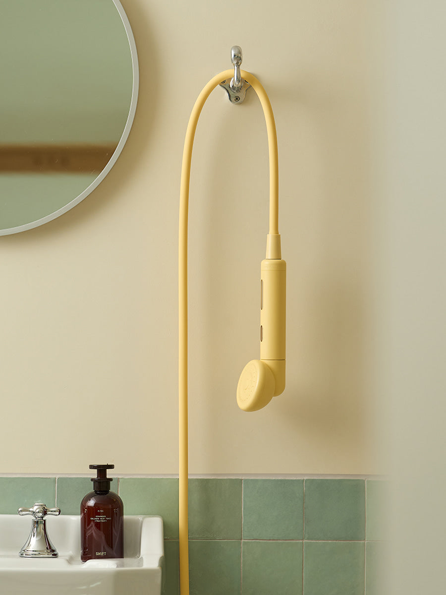 SHIFT Silicone Shower Hose / Butter Yellow 2m