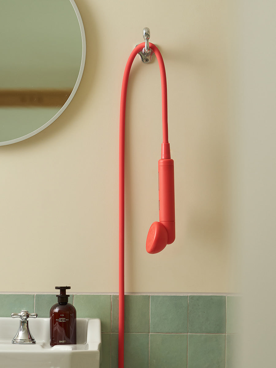 SHIFT Silicone Shower Hose / Sunset Coral 2m