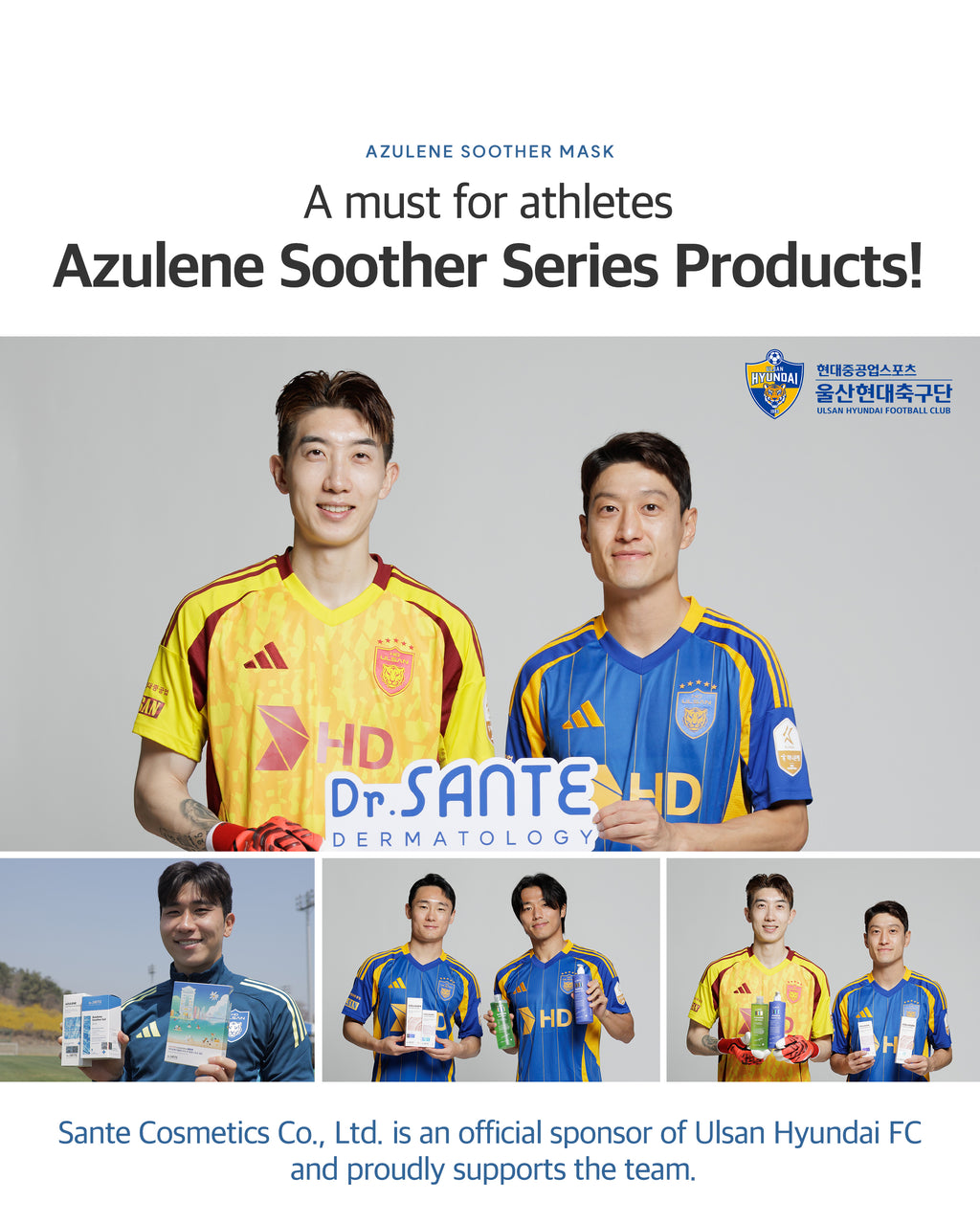 Dr. Sante Azulene Soother Mask Box / (10ea)