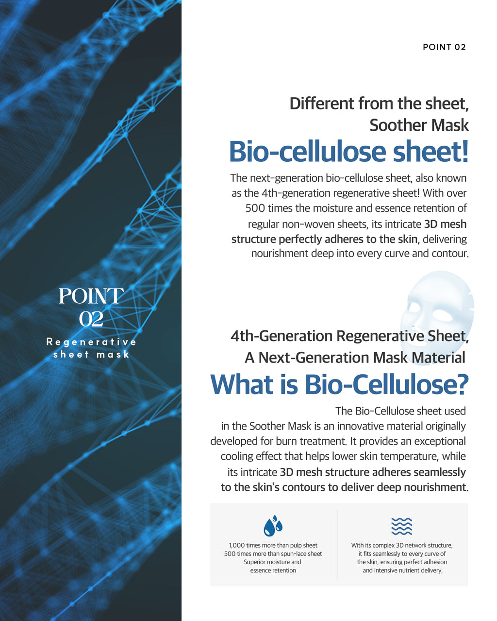 Dr. Sante Azulene Soother Mask Box / (10ea)