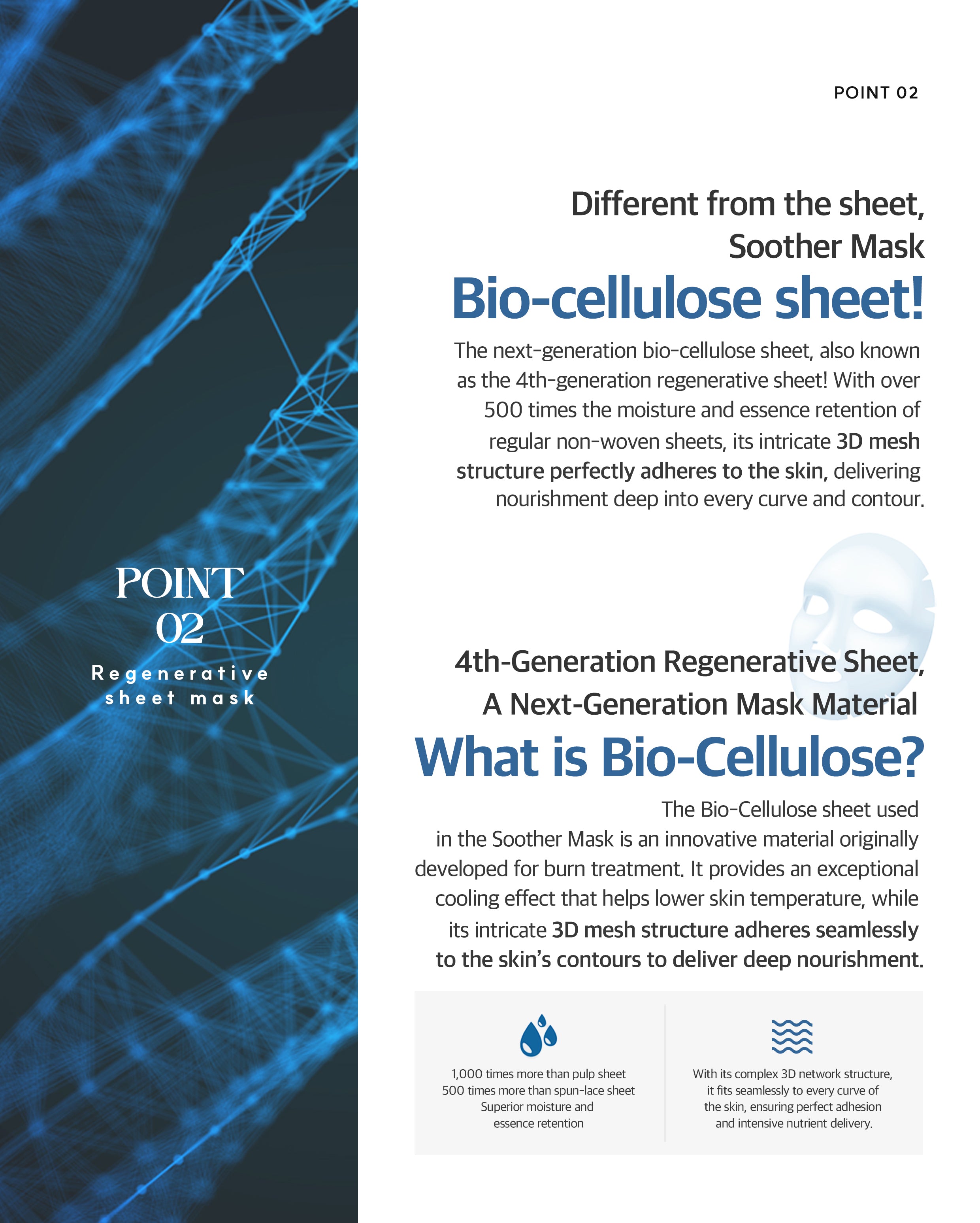 Dr. Sante Azulene Soother Mask Box / (10ea)