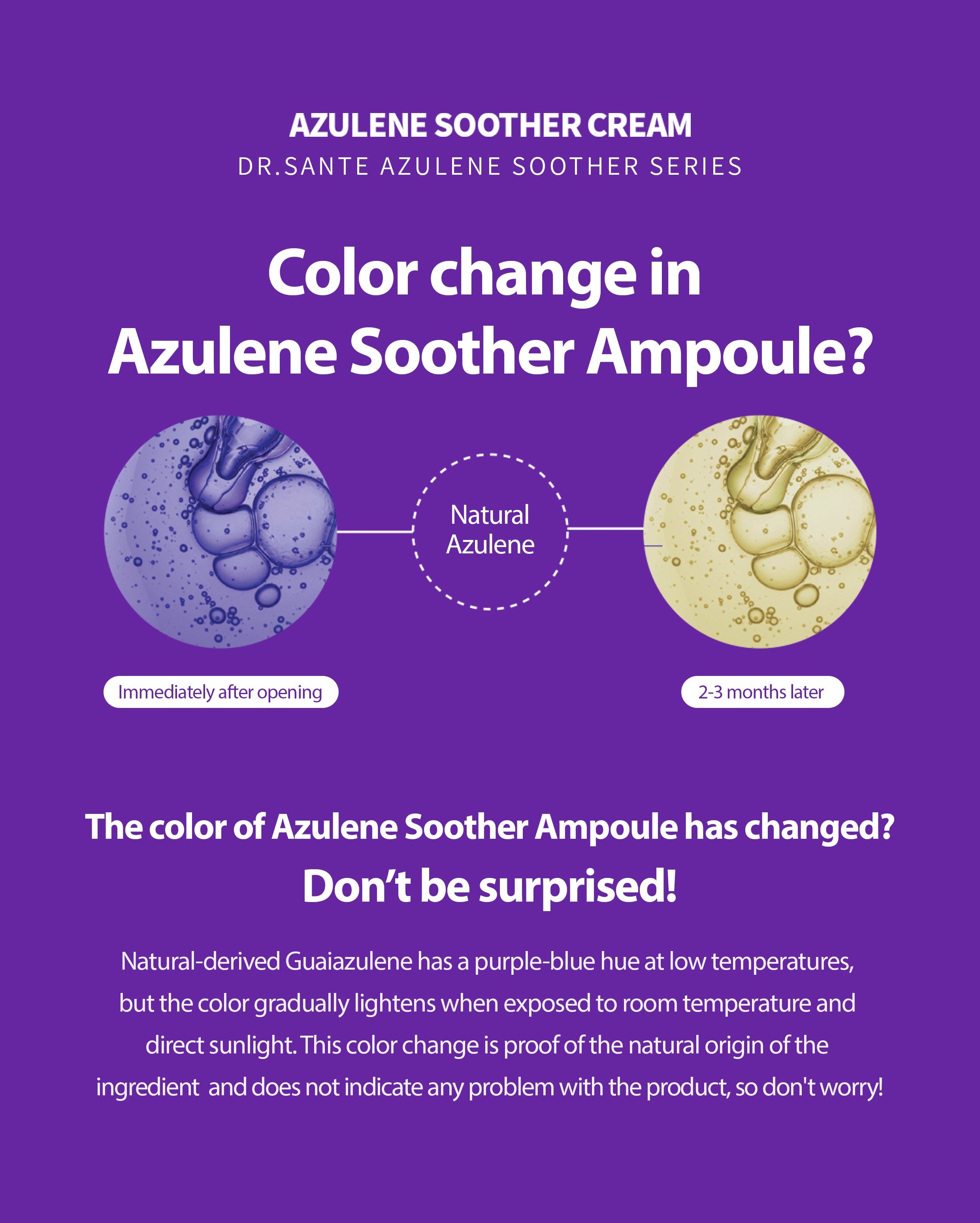 Dr. Sante Azulene Soother Ampoule 50ml