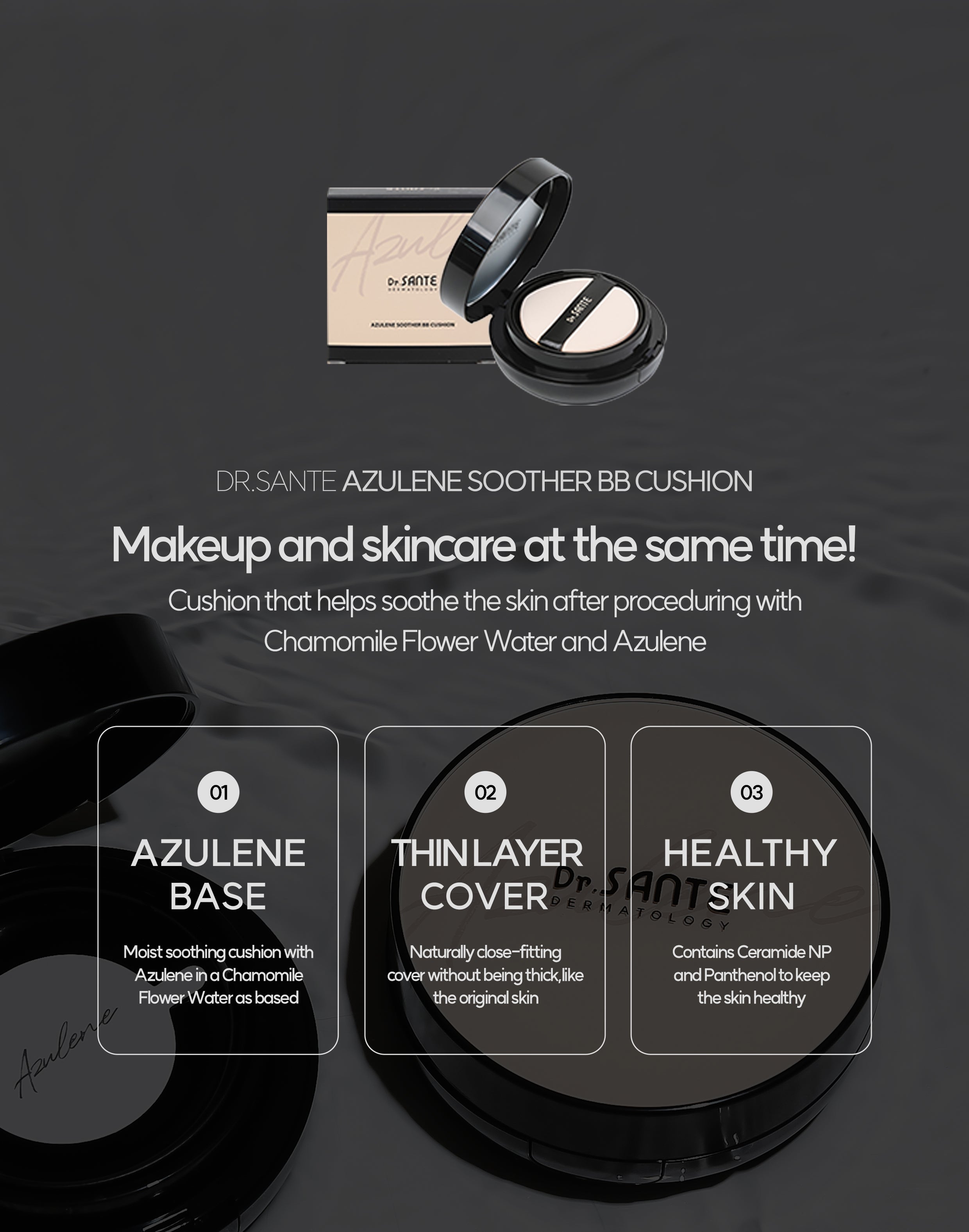 Dr. Sante Azulene Soother BB Cushion