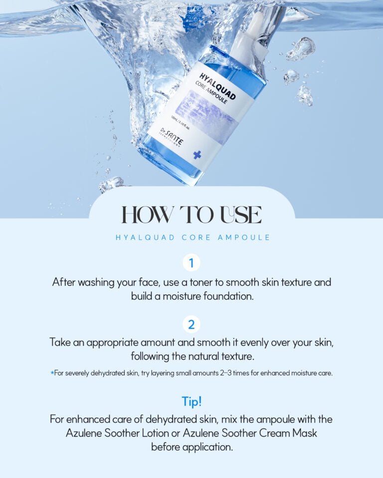 Dr.SANTE Hyalquad Core Ampoule 100ml