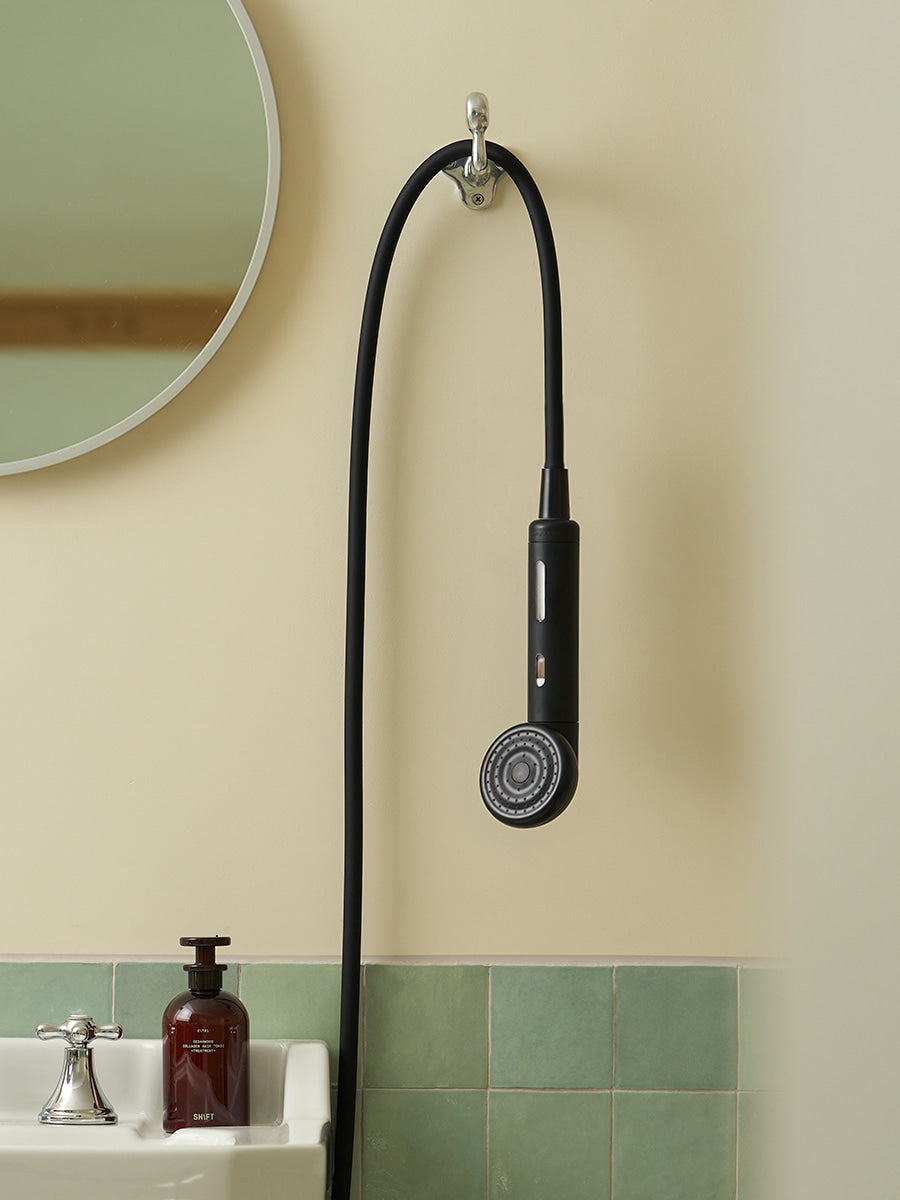 Shift Silicone Shower Hose / Felt Black 2m