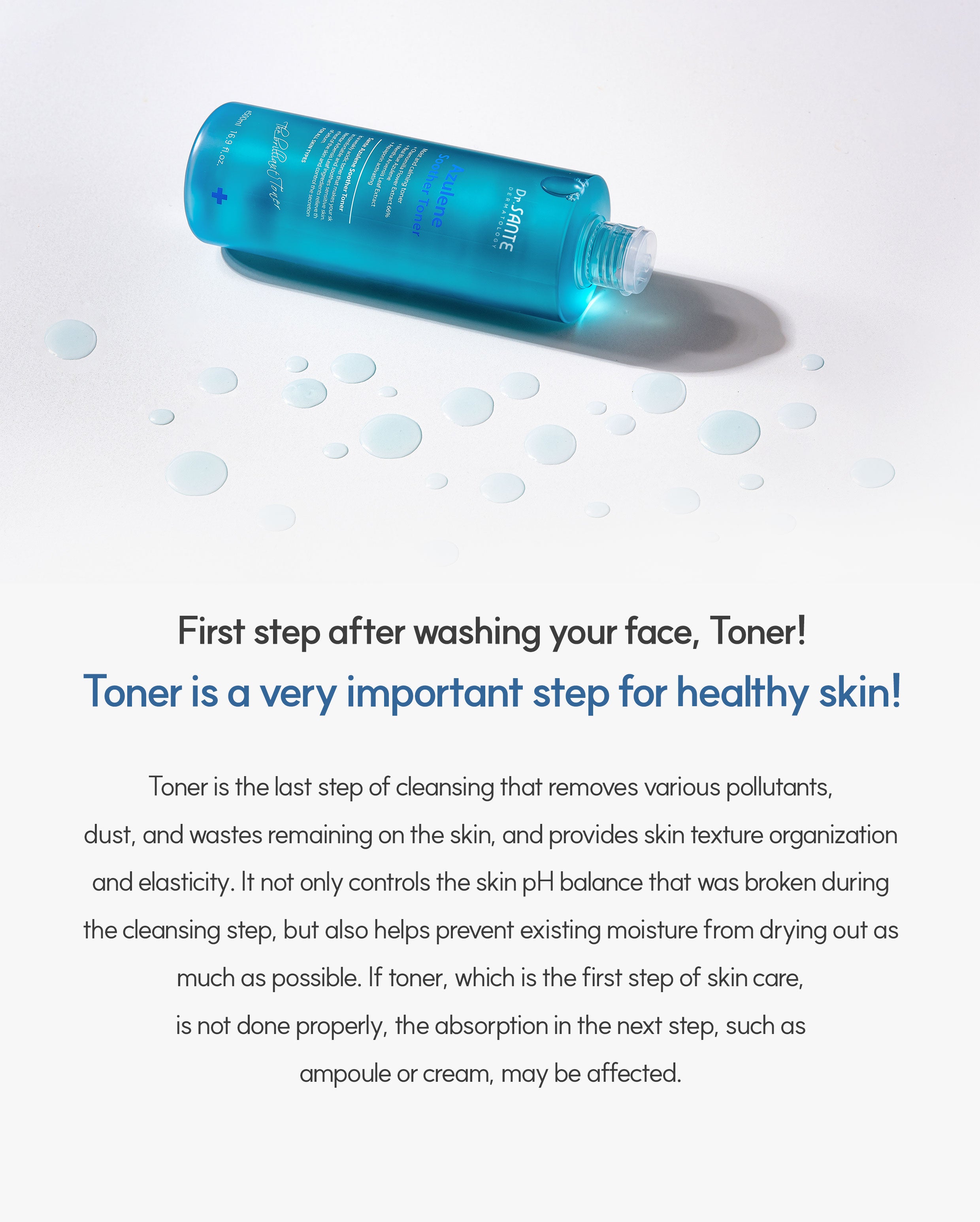 Dr. Sante Azulene Soother Toner (500ml)