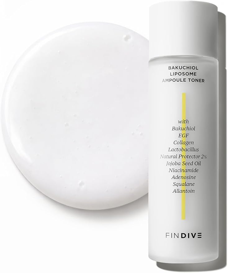 FINDIVE Bakuchiol Liposome Ampoule Toner