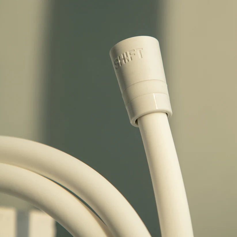SHIFT Silicone Shower Hose / White 2m