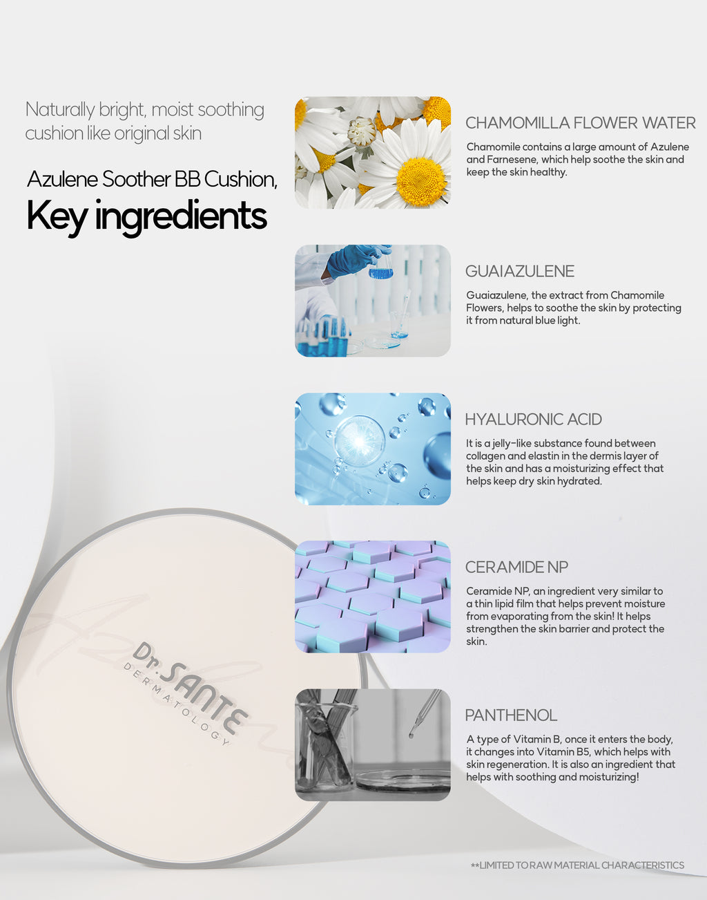 Dr. Sante Azulene Soother BB Cushion (Refill)