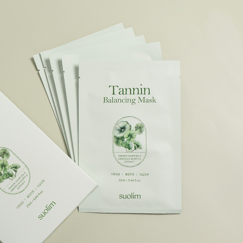 Suolim Tannin Balancing Mask Pack (5ea)