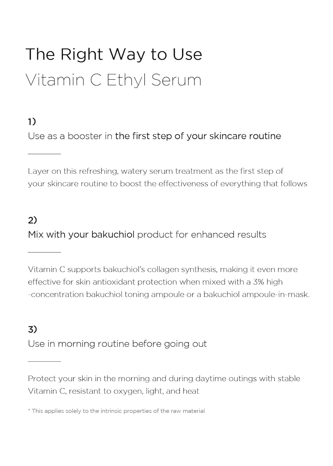 FINDIVE Vitamin C Ethyl 10% Serum Treatment