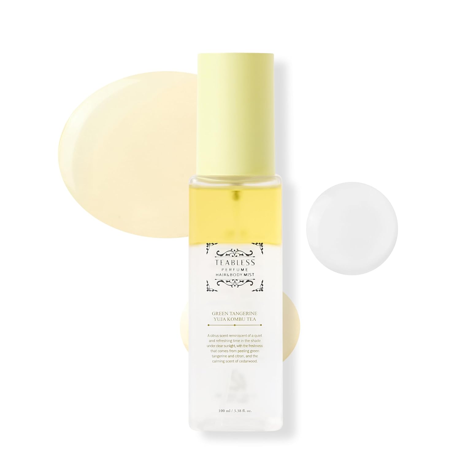 Teabless  Hair and Body Mist / Green Tangerine Yuja Kombu Tea