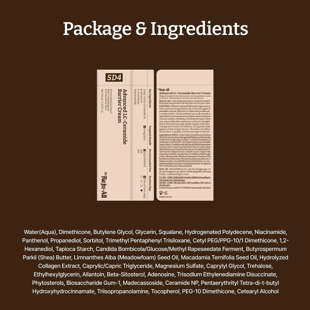 Dr. Reju-All SD3 Advanced LC-Ceramide Barrier Cream 50ml