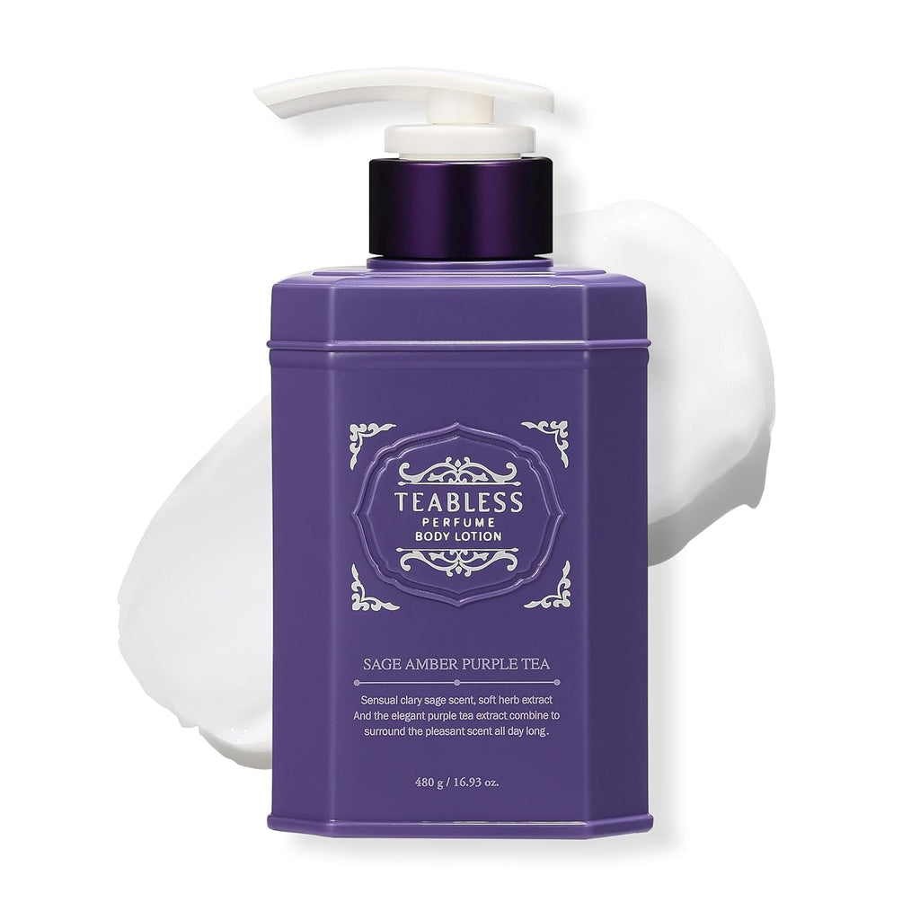Teabless Perfume Body Lotion / Sage Amber Purple Tea (480g)