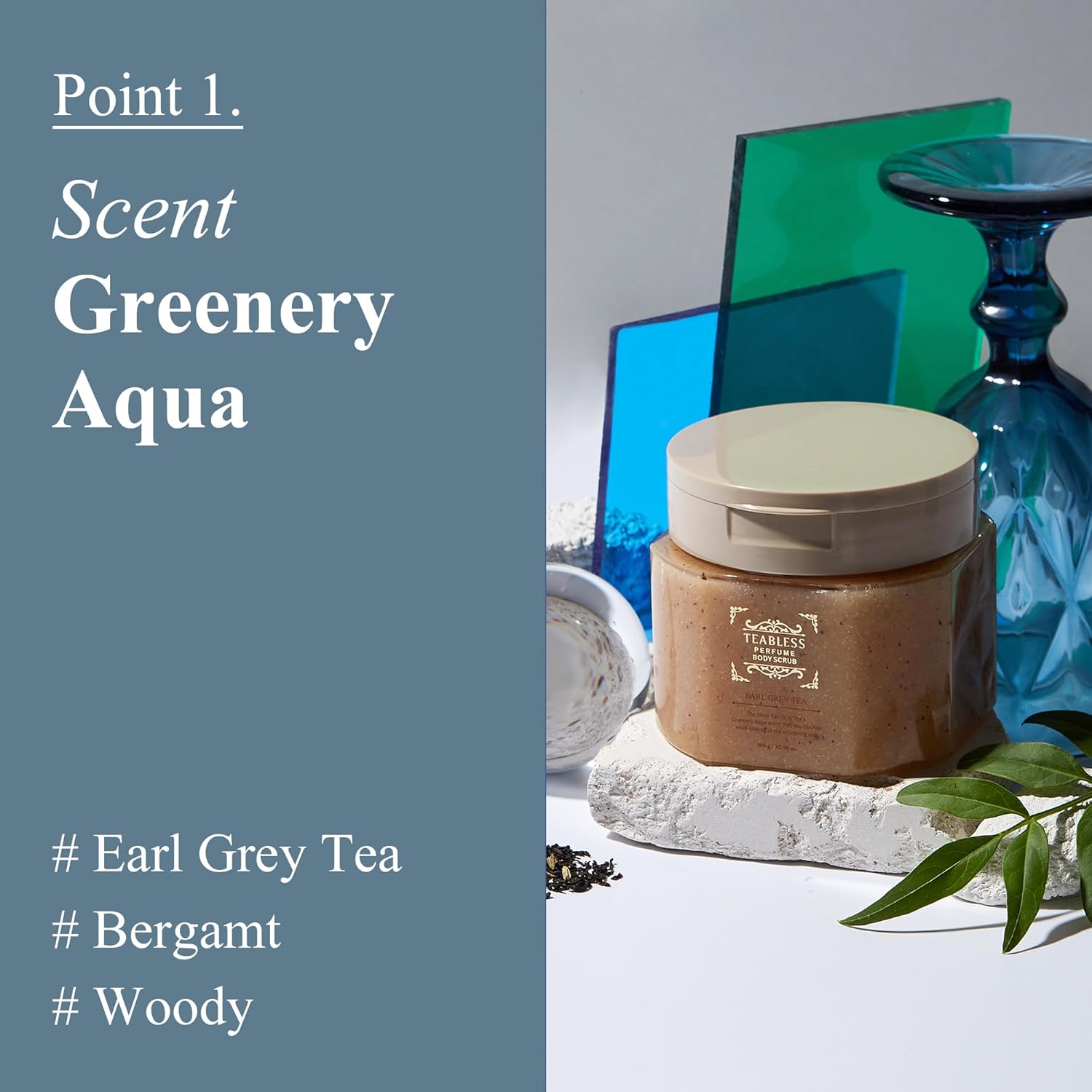 Teabless Perfume Body Scrub / Earl Grey Tea