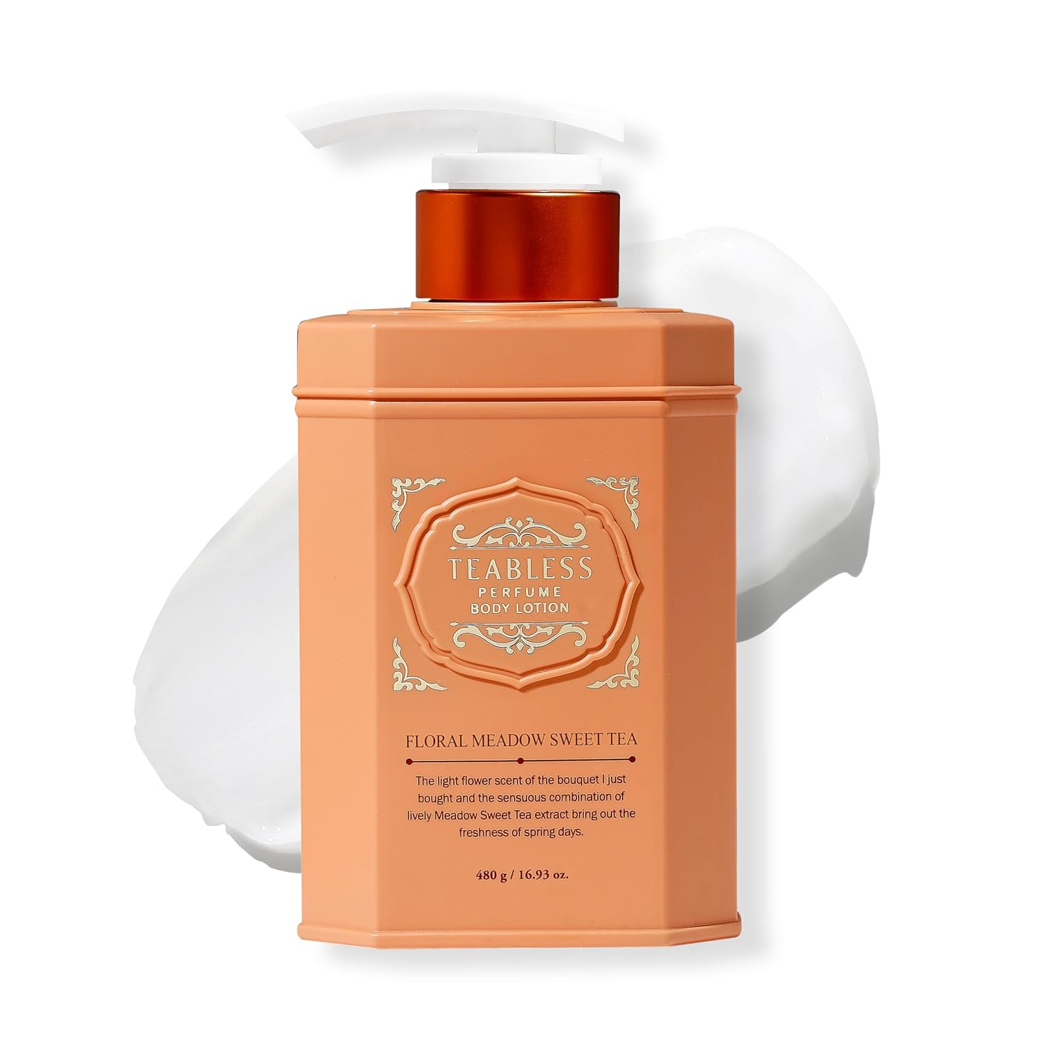 Teabless Perfume Body Lotion / Floral Meadow Sweet Tea