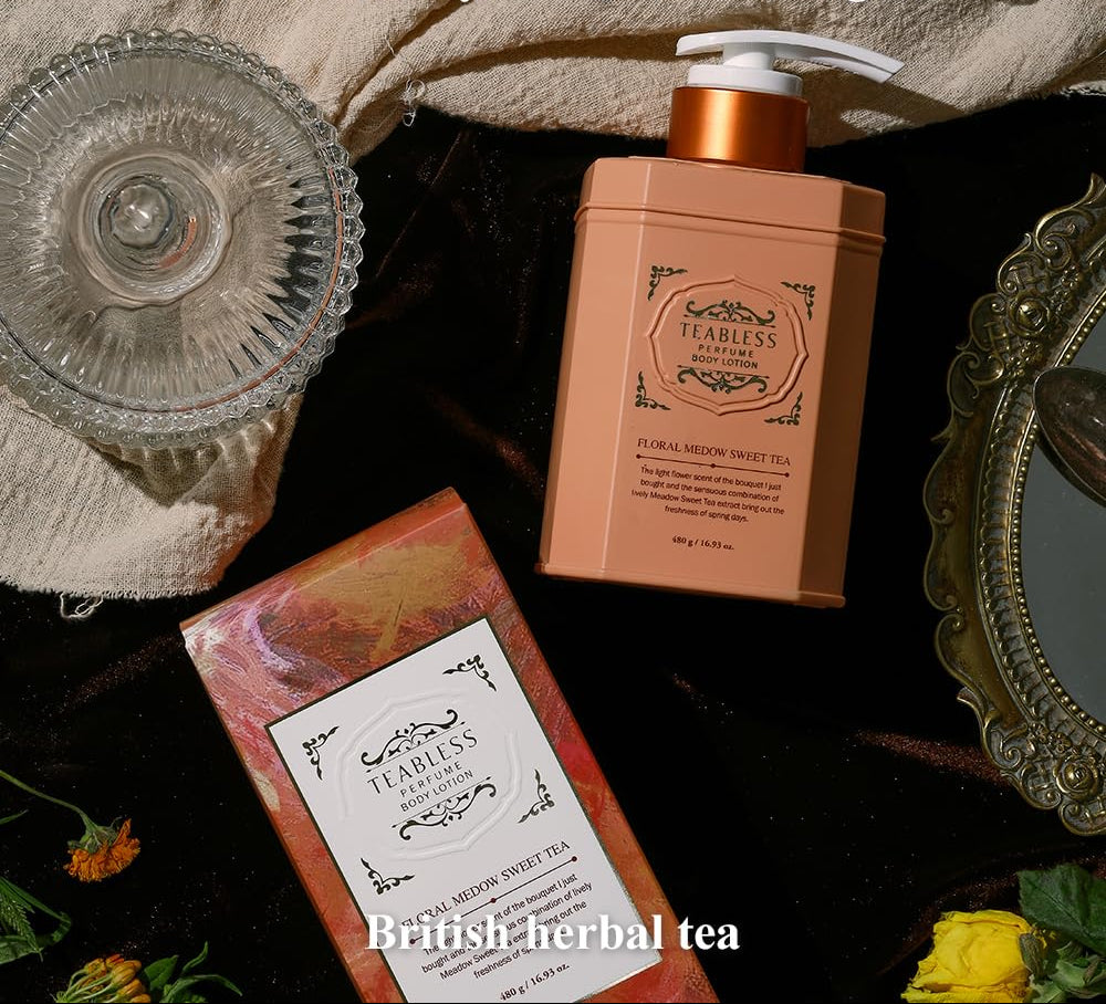 Teabless Perfume Body Lotion / Floral Meadow Sweet Tea