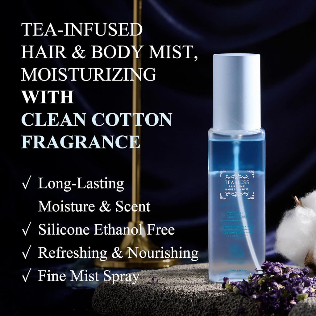 Teabless Hair and Body Mist / Cotton Blue Mallow Tea