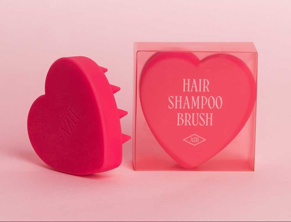 AZH Hair Shampoo Brush (pink)