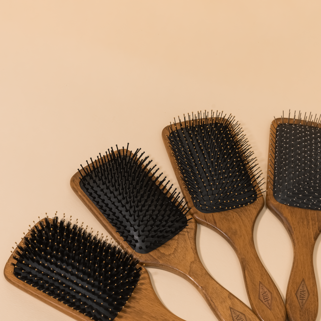 AZH Wood Paddle Brush / Relief