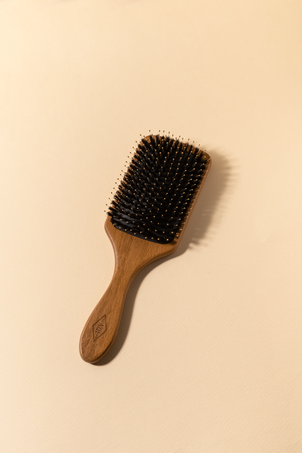 AZH Wood Paddle Brush / Gentle-Care