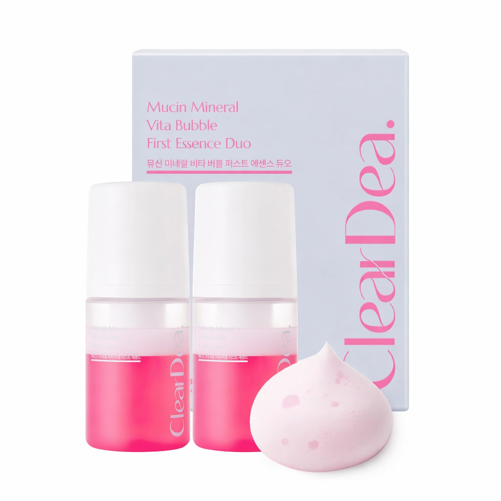 ClearDea Mucin Mineral Vita Bubble First Essence Duo (2ea)