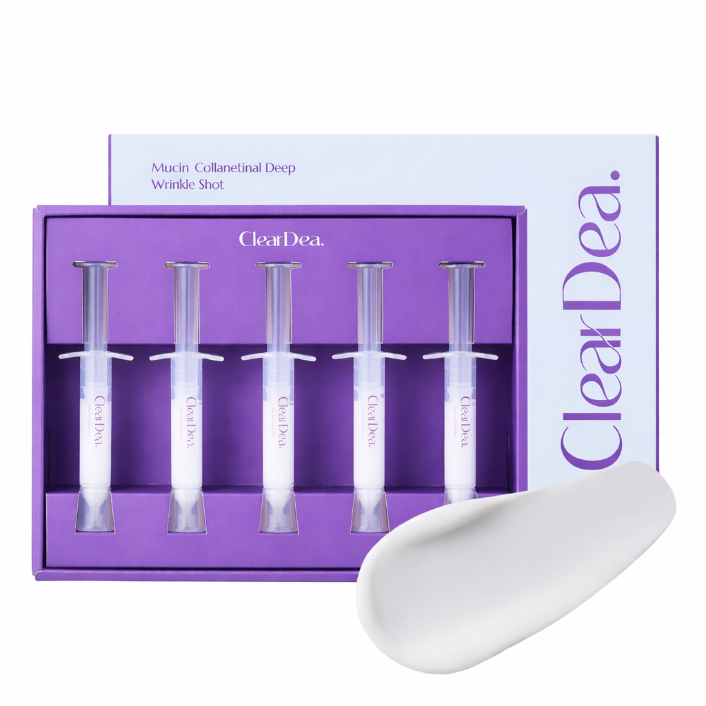 ClearDea Mucin Collanetinal Deep Wrinkle Shot Box (5ea)