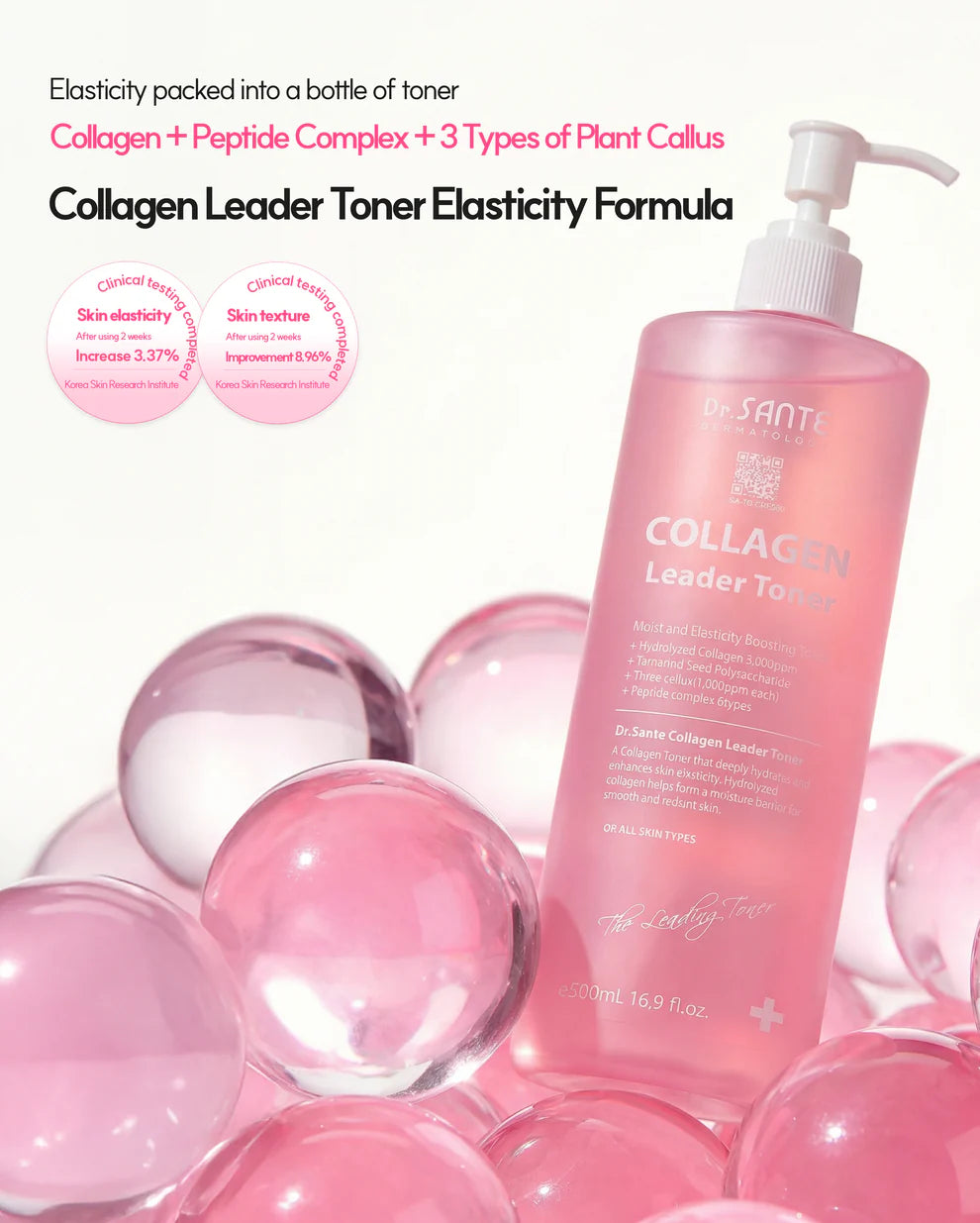 Dr. Sante Collagen Leader Toner 500ml