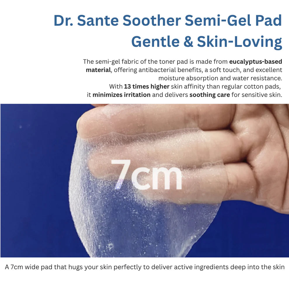 Dr.Sante Soother Semi-Gel Toner Pad 80Pads