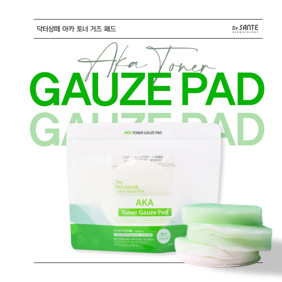 Dr.SANTE AKA Toner Gauze Pad 200pads