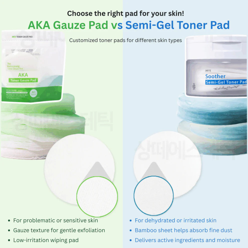 Dr.SANTE AKA Toner Gauze Pad 200pads