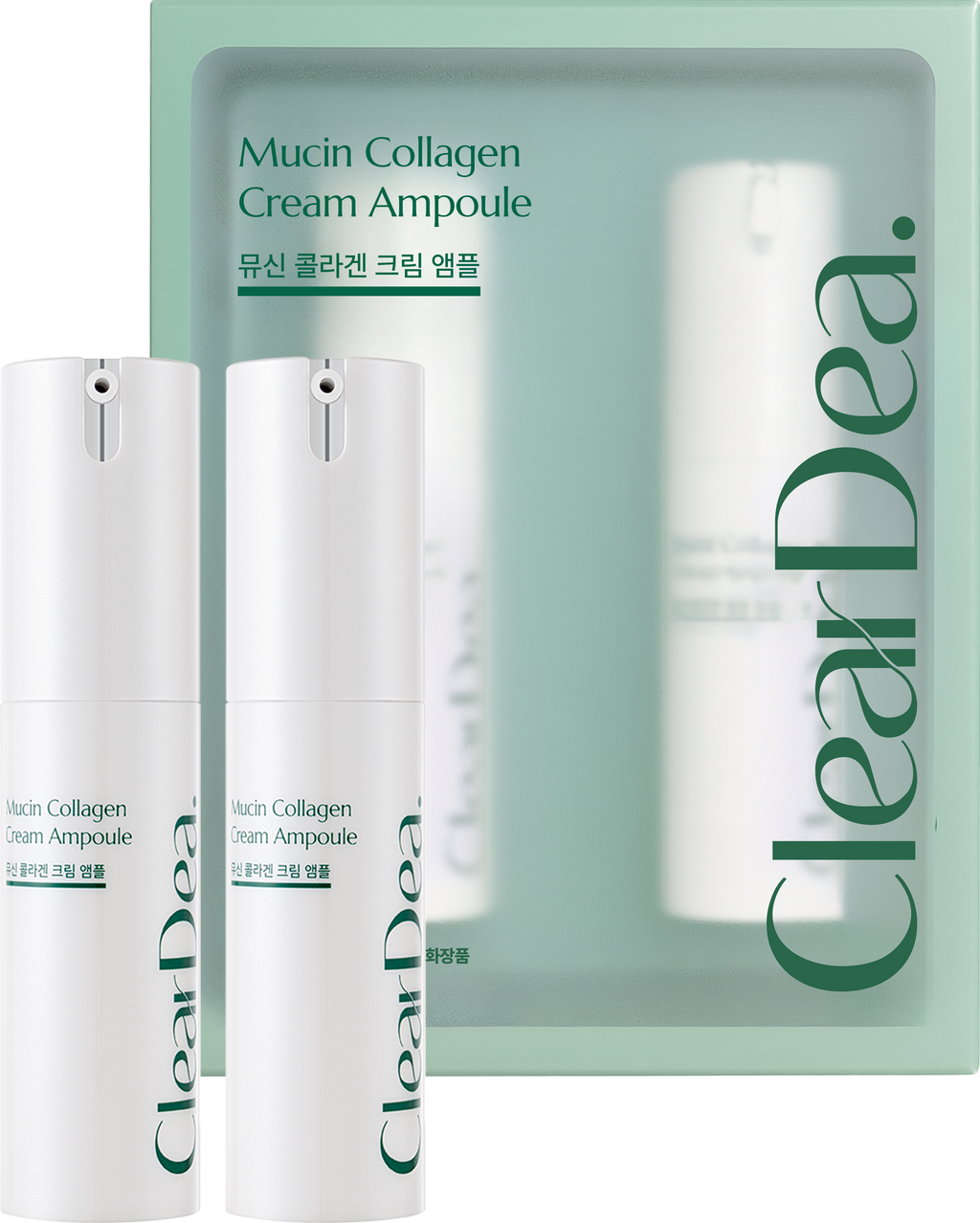 ClearDea Mucin Collagen Cream Ampoule (Jumbo 2ea)