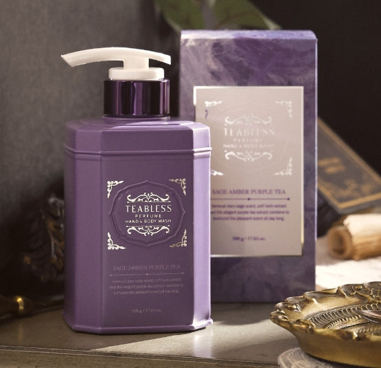 Teabless Perfume Body Wash / Sage Amber Purple Tea