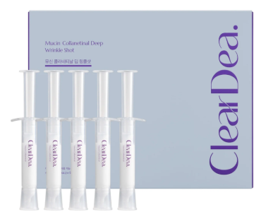 ClearDea Mucin Collanetinal Deep Wrinkle Shot Box (5ea)