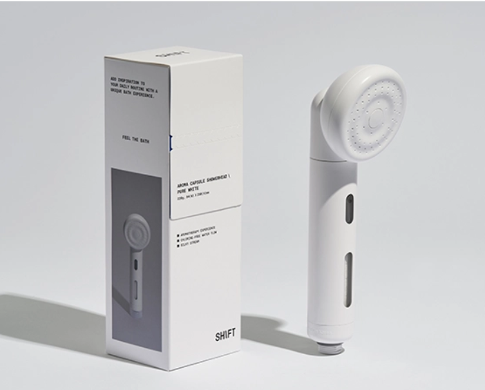 SHIFT Aroma Capsule Showerhead TRIAL KIT / White