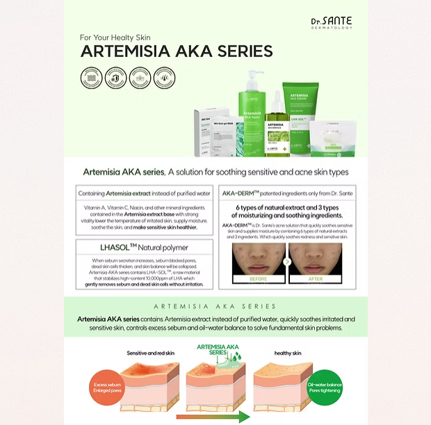 Dr. Sante Artemisia AKA Cream 150g