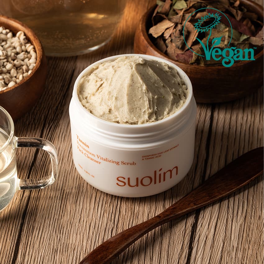 Suolim Tannin Persimmon Vitalizing Scrub Pack Cleanser