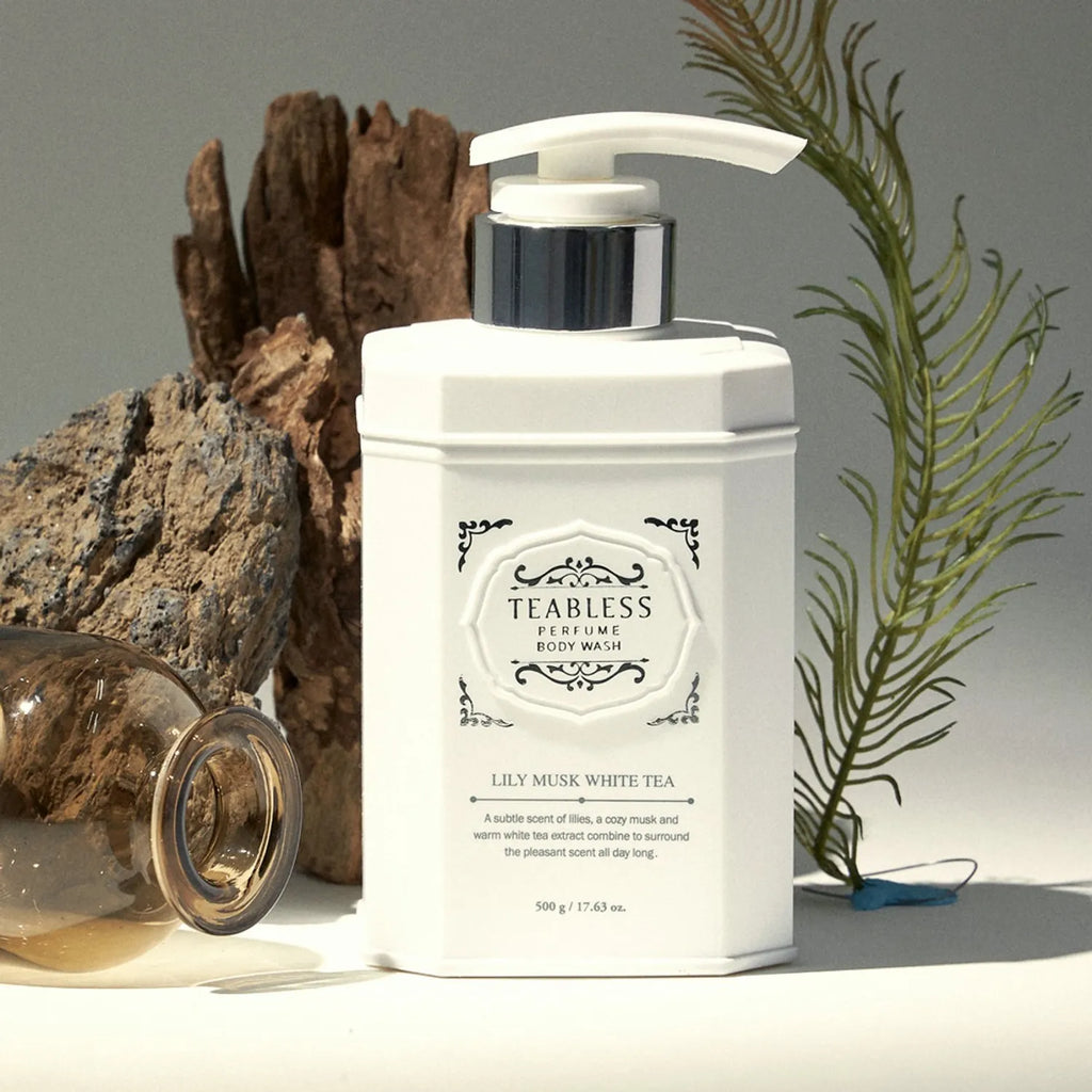 Teabless Perfume Body Wash / Lily Musk White Tea (500g)