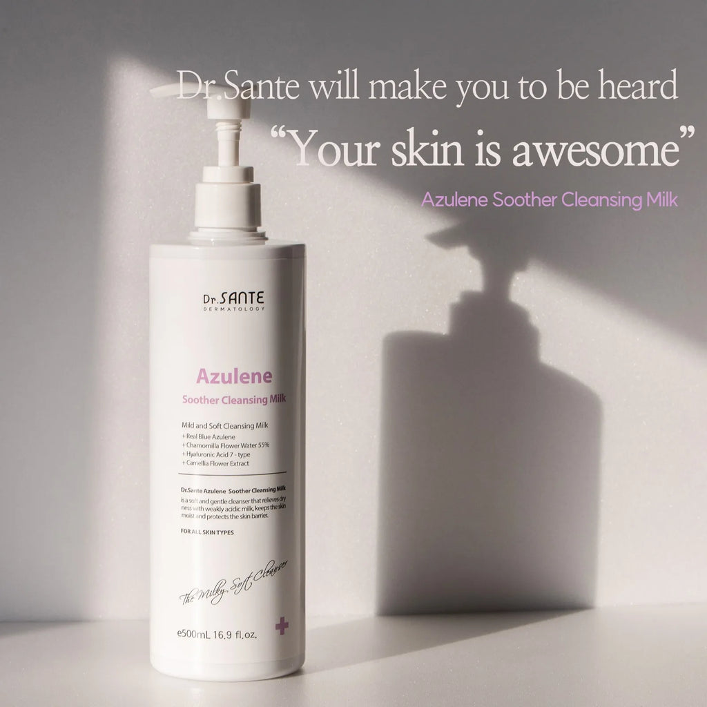 Dr. Sante Azulene Soother Cleansing Milk (500ml)