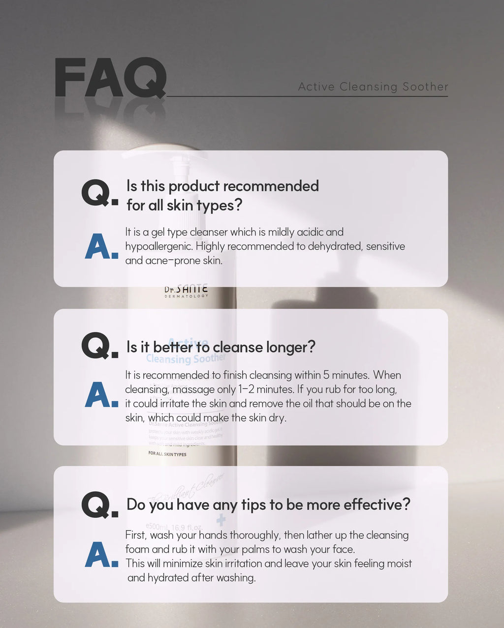 Dr. Sante Azulene Soother Cleansing Milk (500ml)