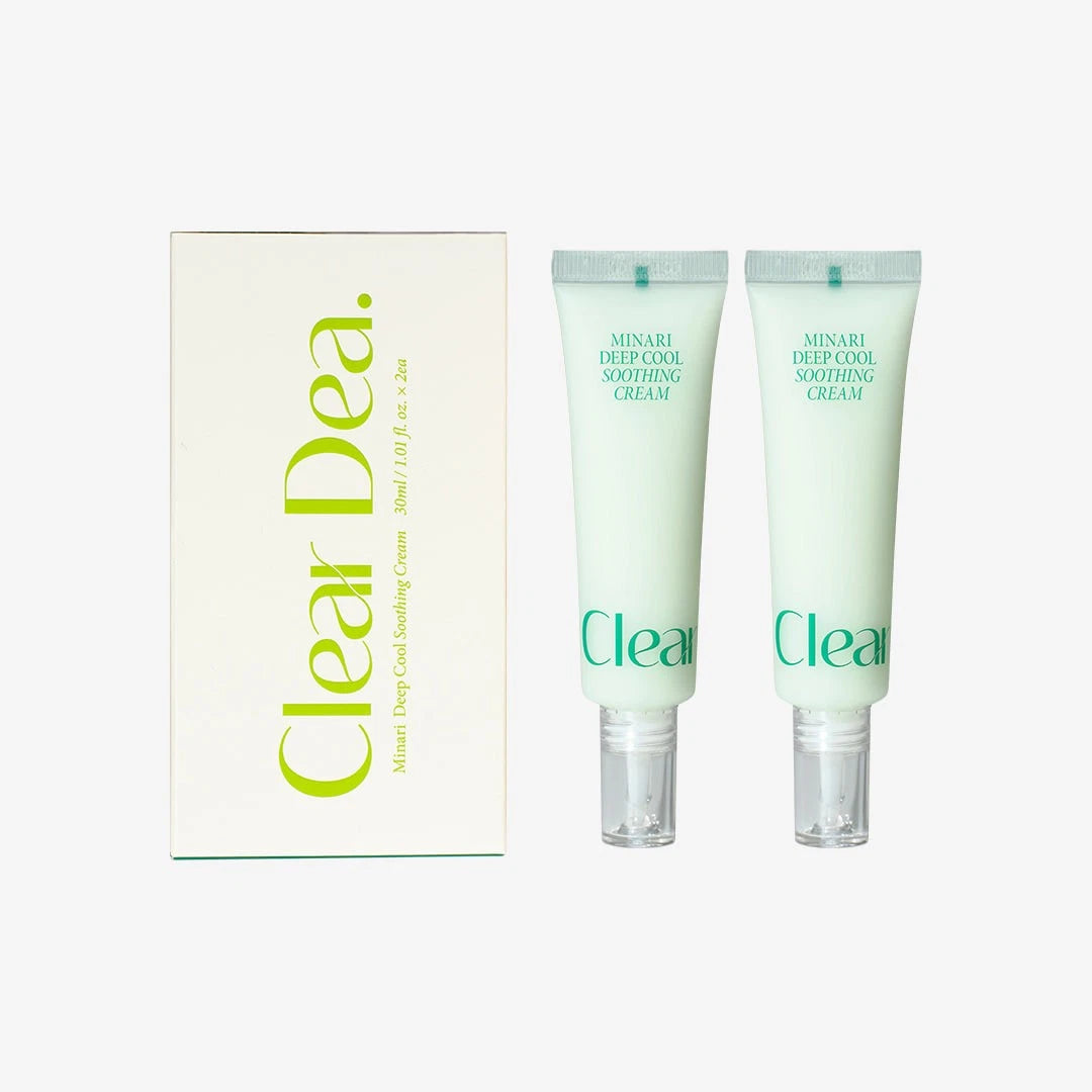 ClearDea Minari Deep Cool Soothing Cream Duo (2ea)