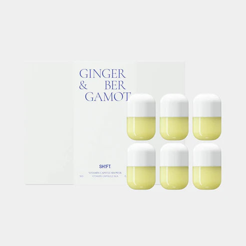 SHIFT Vitamin Capsule BOX / Ginger & Bergamot (6ea)