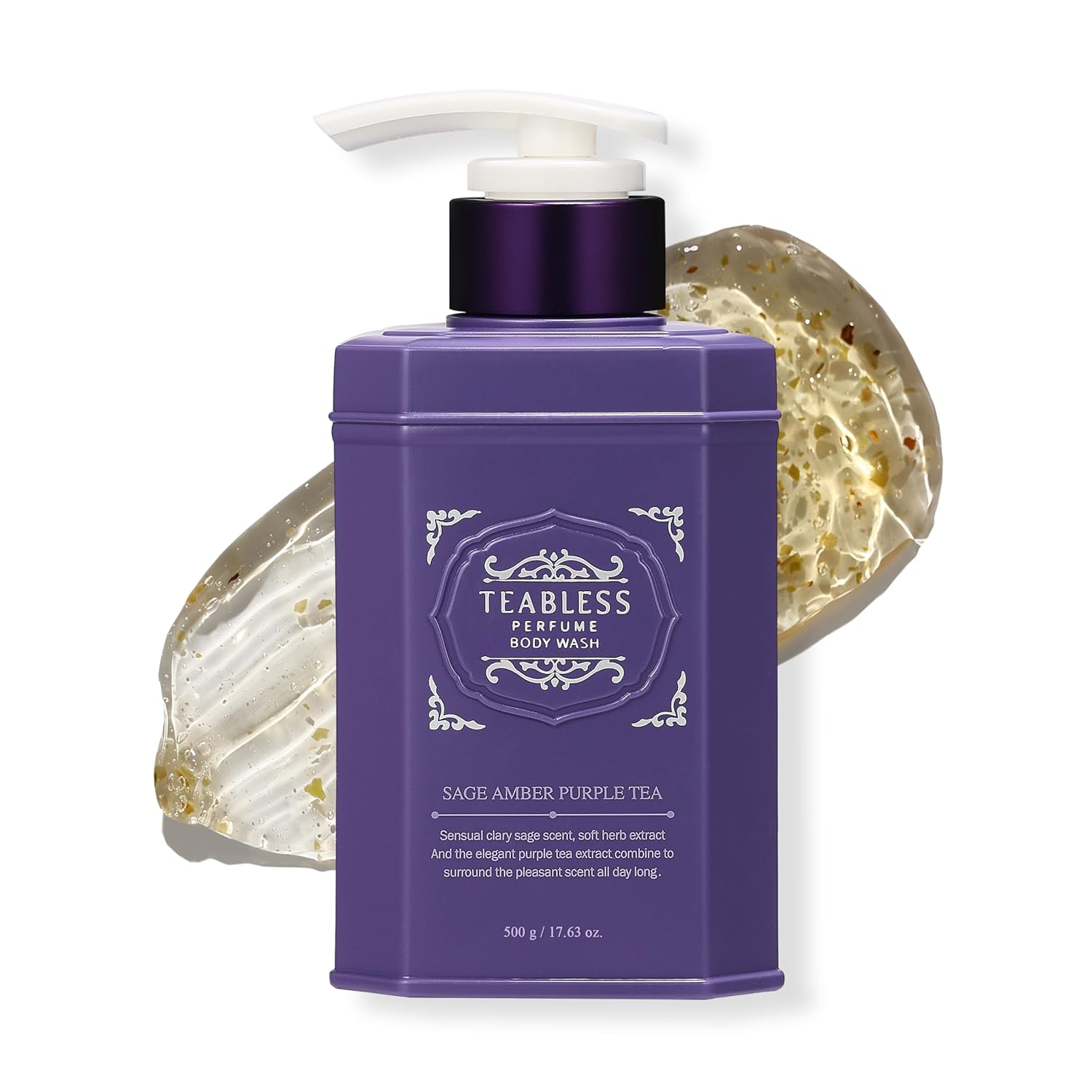 Teabless Perfume Body Wash / Sage Amber Purple Tea