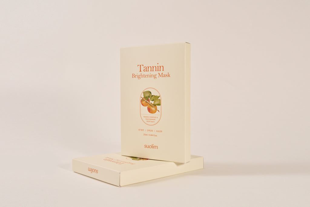 Suolim Tannin Brightening Mask Pack (5ea)