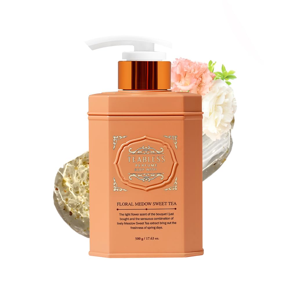 Teabless Perfume Body Wash / Floral Meadow Sweet Tea